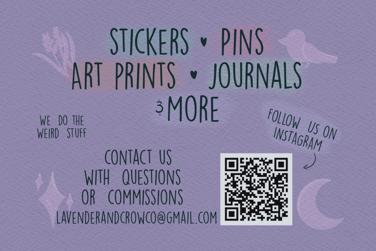 Lavender and Crow Gift Card