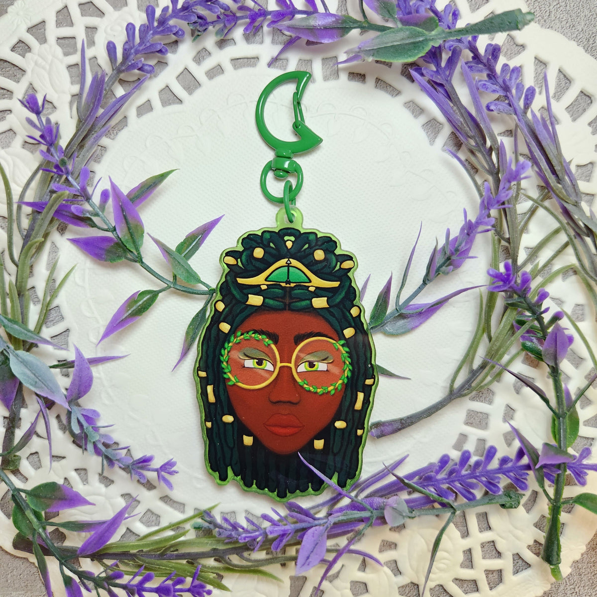 Athena Keychain