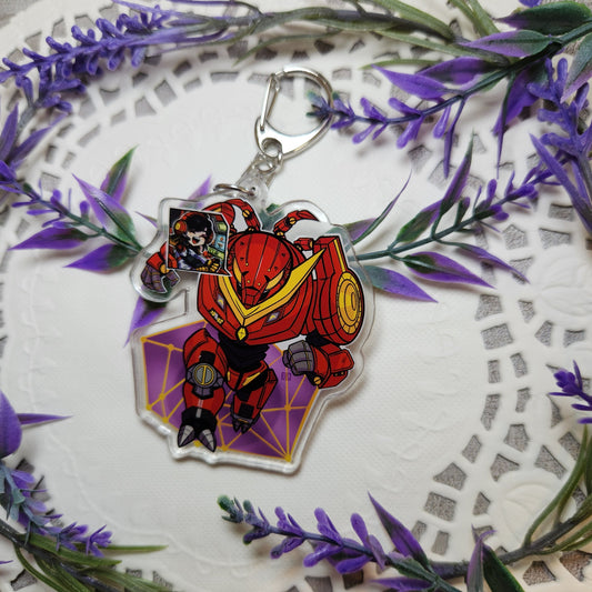 It's Spider Time! 2.5" Keychain