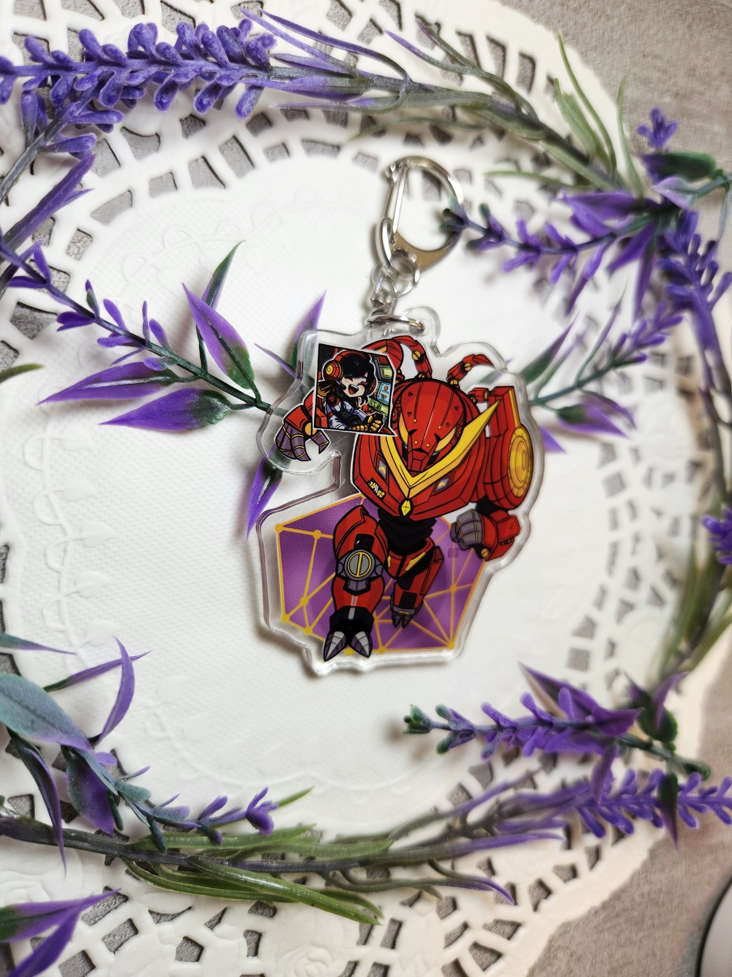 It's Spider Time! 2.5" Keychain