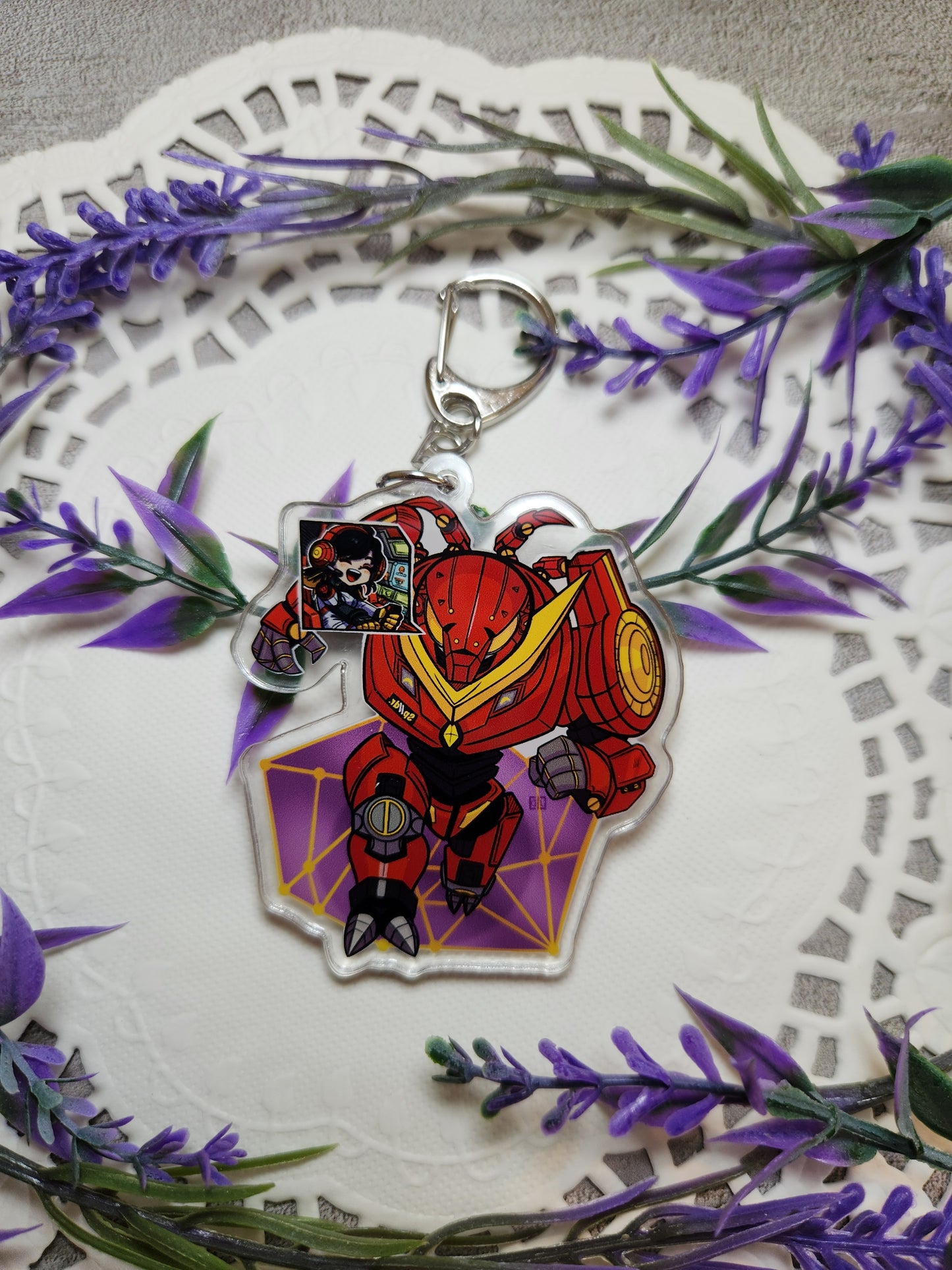 It's Spider Time! 2.5" Keychain