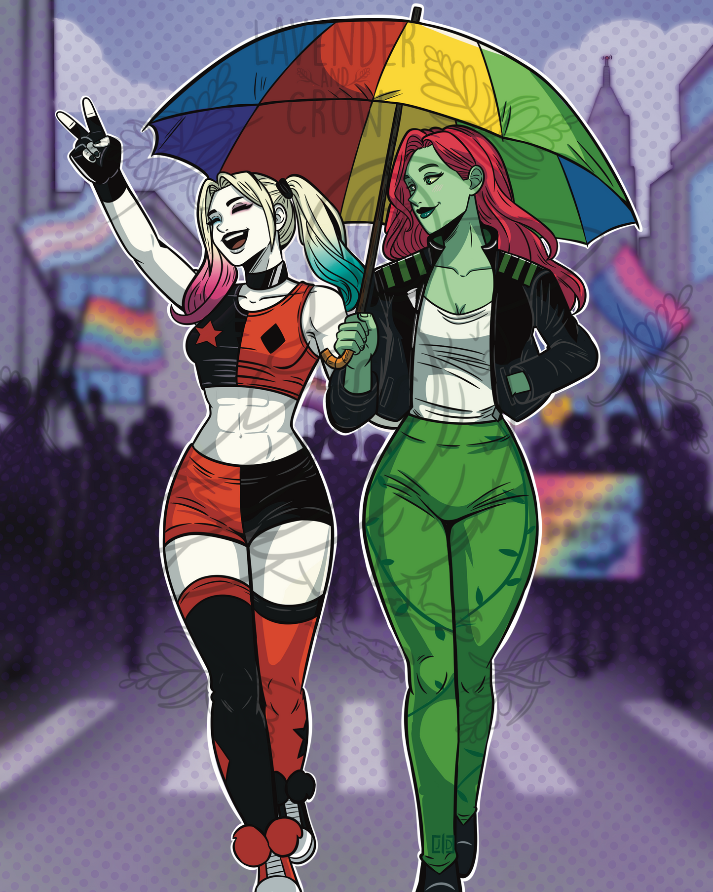 Harley and Ivy at Pride 2026 Rework
