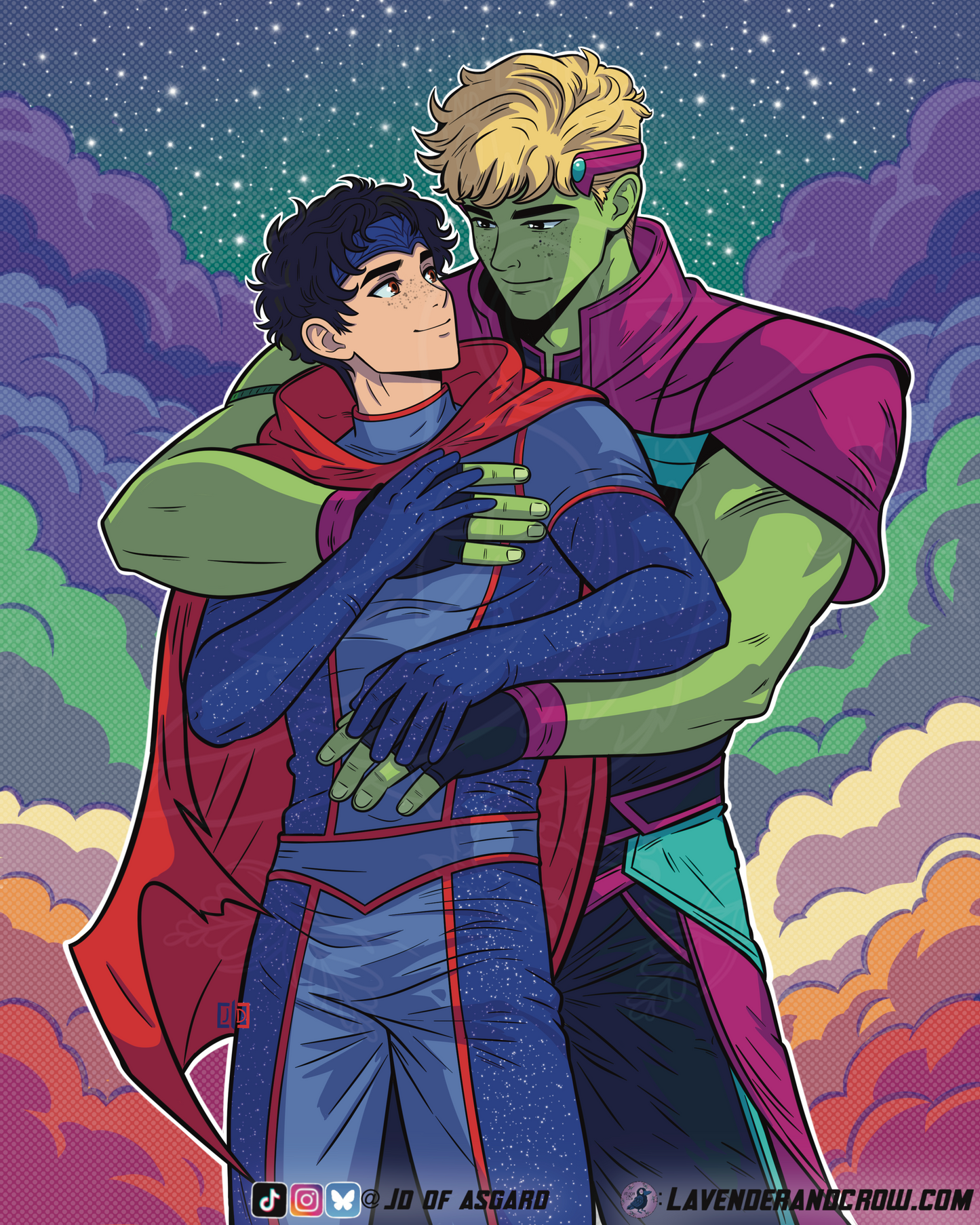 Wiccan and Hulkling
