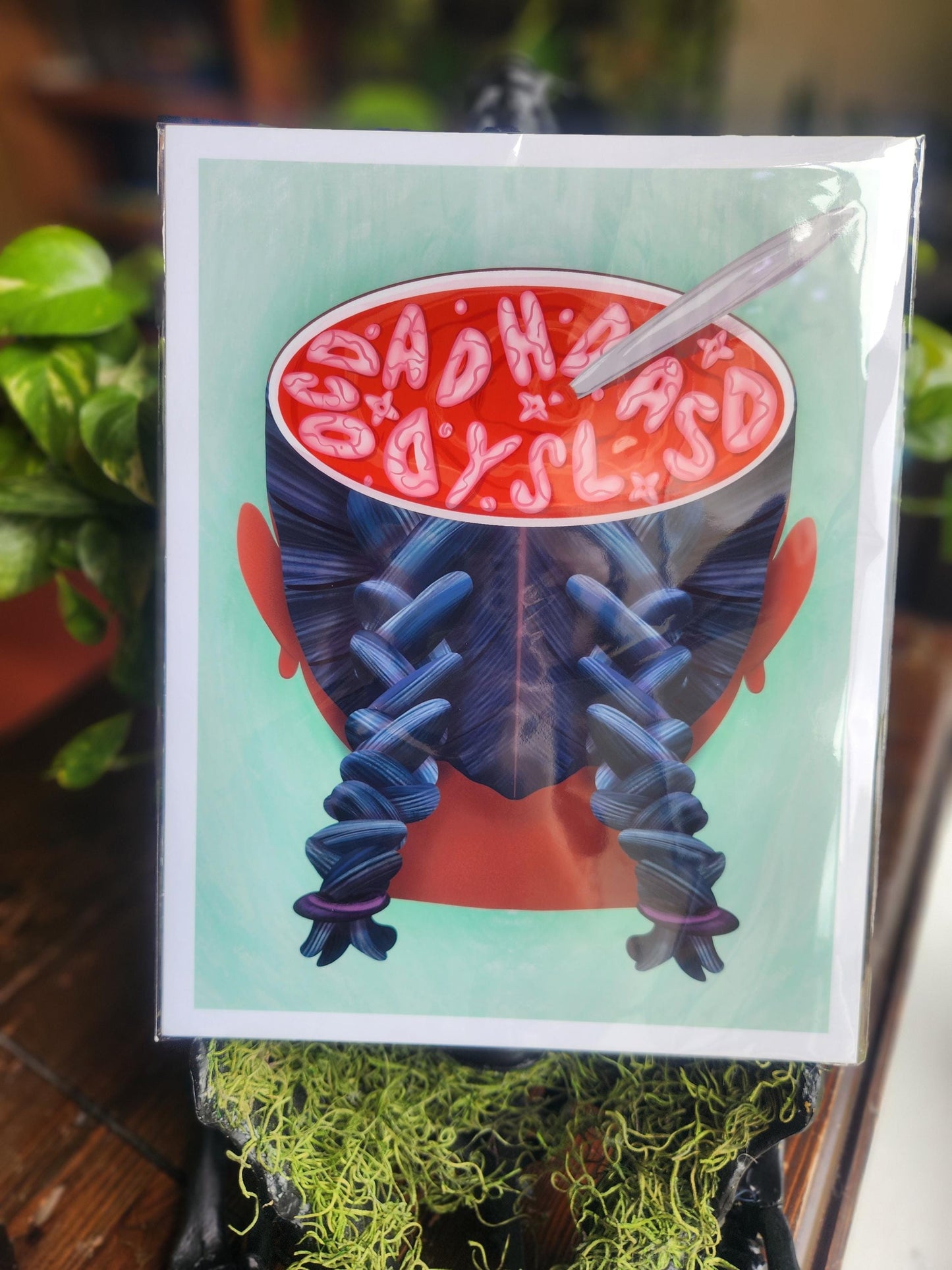 Alphabet Soup In My Head - Print